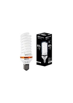 SQ0323-0112, Лампа энергосберегающая КЛЛ-FS-85 Вт-6500 К Е40 (85х265 мм)