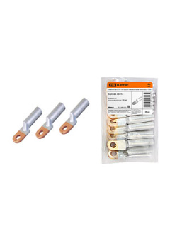 SQ0528-0010, Наконечник DTL-185 медно-алюминиевый кабельный