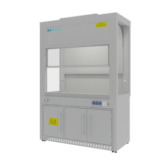 Шкаф вытяжной Моd. Совлаб 1200 ШВФ: 1265х750х2370 мм, цельная хим. стойкая керамика Fridurit, без по