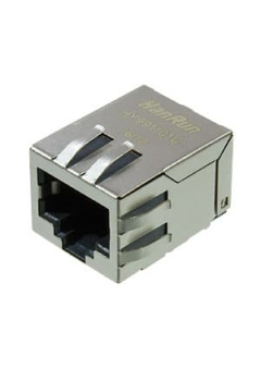 HY991101C, SMT розетка RJ-45 с трансф.