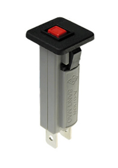 YA-0710W   15А 250VAC, A-0710W  Автомат защиты 15А 250VAC