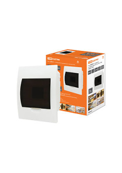 SQ0902-0002, Бокс ЩРВ-П-6модулей встраиваемый пластик IP41