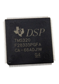 TMS320F2812PGFA, 176-LQFP (24x24), DSP-процессор 32-бит, 150МГц, RAM 36кБ,Flash 256кБ, 16 каналов AЦ