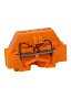 260-306, клеммная колодка 2-проводная 1.5мм2 оранж. 400В/18А