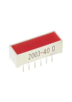 DF-3SRD, 6.8x19.9mm Light bar/red diffused/640nm/70-300mcd