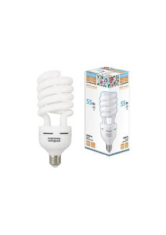 SQ0347-0039, Лампа люминесцентная НЛ-HS-55 Вт-6500 К Е27