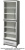 Шкафы для хранения Совлаб 600: двери металл-металл, 600х400х1950 мм