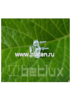 BL-FL7644PGC, Светодиод "Пиранья" зеленый чистый 140" 3000мКд 525нМ (Ultra Pure Green)