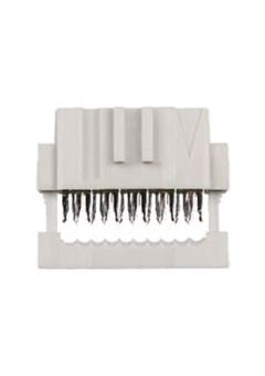 1-215911-0, AMP-Latch-20 розетка на шлейф 2,54мм с крышк.б/ф