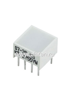 KB-2755YW, Light bar/yellow 588nm/white diffused/10-50mcd